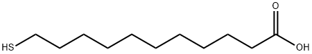 11-Mercaptoundecanoic acid Structure